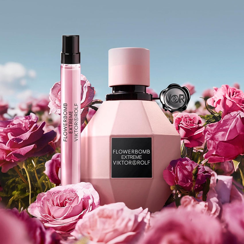 Viktor&Rolf - Flowerbomb Extreme - Eau de Parfum Intense Womens Perfume - Intense & Floral - With Raspberry, Jasmine, Rose, Orange Blossom & Vanilla Bean
