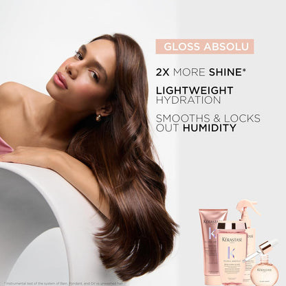 Kerastase Gloss Absolu Glaze Drops Anti-Frizz Hair Oil - Adds gloss and shine, nourishes and hydrates hair