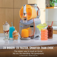 Ninja SLUSHi Max XXL Smart Frozen Drink Maker | Top Performance & Smart Technology, Party-Size 150oz Capacity, No Ice Needed, 6 Programs, Ideal Temp & Texture up to 12 hours | Peach FS605