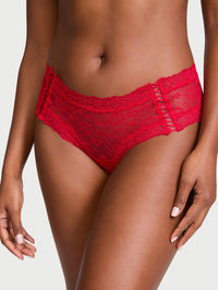 Victoria's Secret Women's Lace Cheeky Underwear, Minimal Coverage Panties for Women, Multi Pack (XS-XXL)