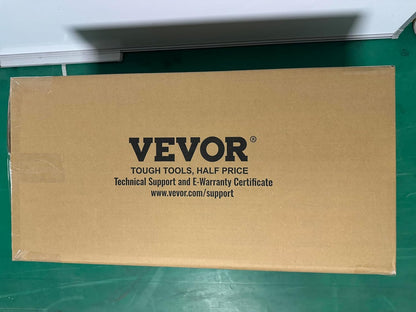 VEVOR Garage Tiles Interlocking, 12 x 12 x 0.53 inch 50 Pack Garage Floor Covering Tiles, Non-Slip Double-Sided Texture Garage Flooring Tiles, for Garages, Basements, Repair Shops, Black