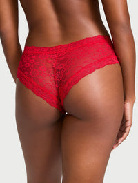 Victoria's Secret Women's Lace Cheeky Underwear, Minimal Coverage Panties for Women, Multi Pack (XS-XXL)