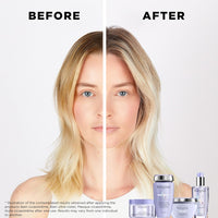 Kerastase Blond Absolu Lumière Illuminating Shampoo For Lightened & Highlighted Hair - Intensely Hydrates & Illuminates Shiny Hair, Removes Impurities & Pollution