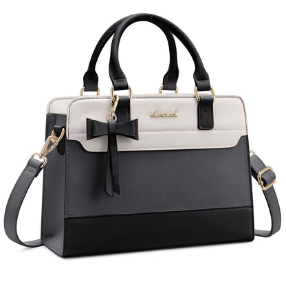 LOVEVOOK Purses for Women,Leather Tote Purse and Handbags,Satchel Shoulder Crossbody Top Handle Bags with Zipper
