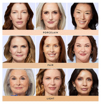 LAURA GELLER NEW YORK Baked Balance-n-Brighten Foundation with Kabuki Brush Makeup Set, Light