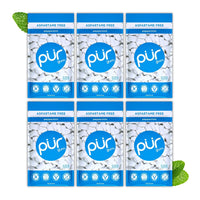 PUR Gum | Aspartame Free Chewing Gum | 100% Xylitol | Natural Spearmint Flavored Gum, 55 Pieces (Pack of 3)