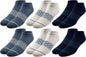 Pair of Thieves Men's Athletic Cotton Low-Cut Socks - 6-Pack Cushioned Comfort Socks for Sports, Work & Casual Wear