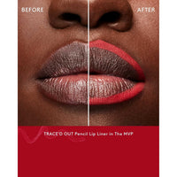 Fenty Trace'd Out Pencil Lip Liner, 0.04 oz, Velvet-Matte Finish, 8-Hour Wear (THE MVP 10, .04 OZ)