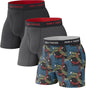 Pair of Thieves Super Fit Men's Boxer Briefs – Soft, Breathable, Quick-Dry Underwear with 4-Way Stretch (2 & 3 Pack)