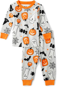 The Children's Place unisex-baby And Kids, Sibling Matching, Holiday Pajama Sets, Cotton