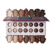 LAURA GELLER NEW YORK The Delectables Soho Shimmers Eyeshadow Palette - Includes 14 Shimmer-Finish Baked Eyeshadows in Stunning Neutral Shades - Long-Lasting High-Shine Eyeshadows for Everyday
