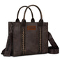 Wrangler Tote Bag for Women Designer Satchel Handbags Top-handle Purses with Strap