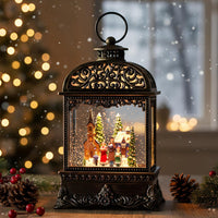 Christmas Snow Globes, Adoration of The Magi Nativity Manger Scene, Silent Night Music Water Lantern, Holiday Decorations Gifts for Family, Children or Friends