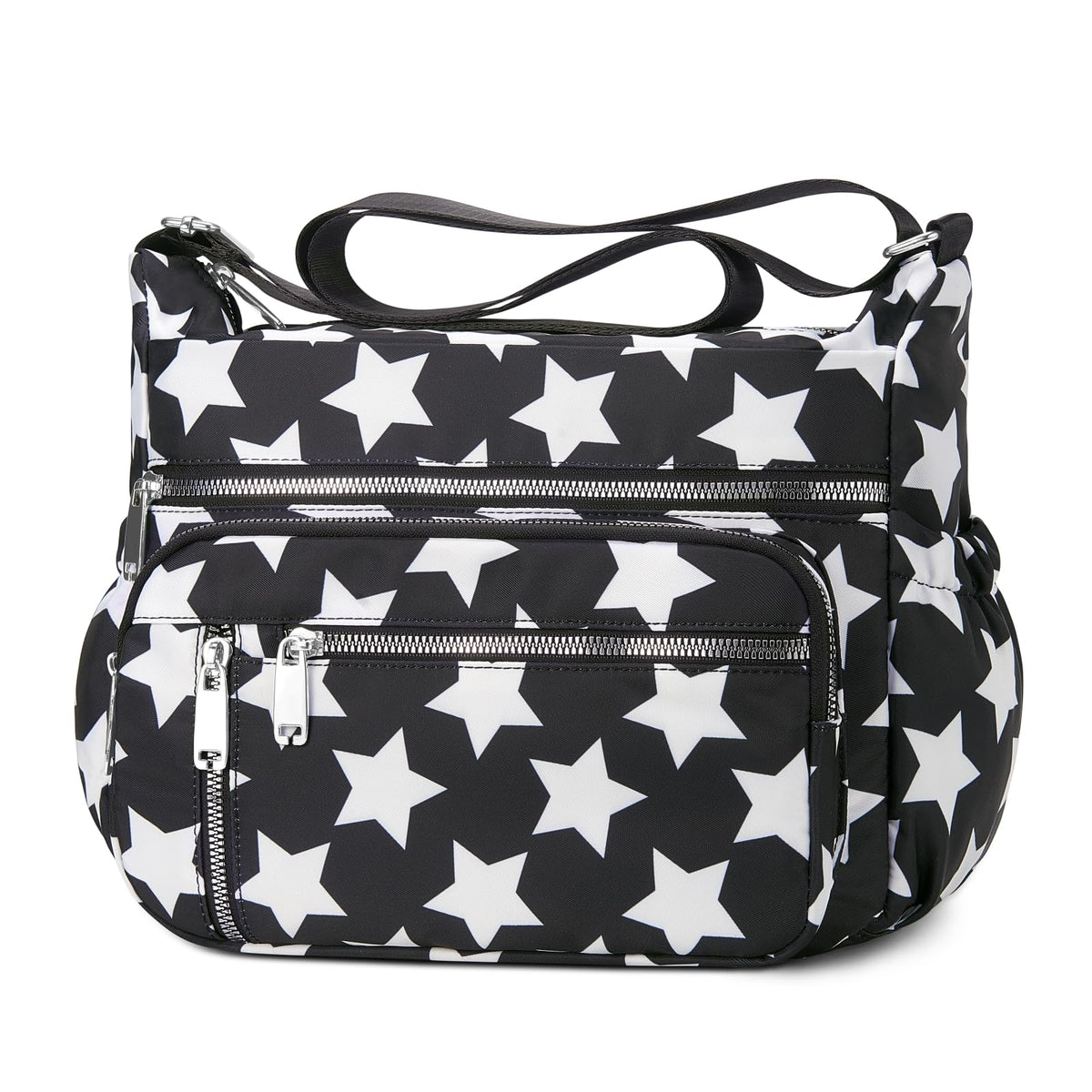 NPBAG Crossbody Bag for Women, Shoulder Purse Handbag Messenger Bag, Trendy Pocketbooks, Waterproof and Multi-Pockets