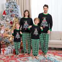 VS&LLWQ Family Christmas Pjs Matching Sets Christmas Pajamas for Family Christmas Elf Pjs Holiday Xmas Jammies Set
