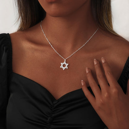 Coshilta Layered Gold Necklaces for Women, 14K Plated Gold Sterling Silver Plated Dainty Pendant Necklace Set with Cubic Zirconia,Stackable Chain Choker,Trendy Personalized Jewelry Gift Non Tarnish