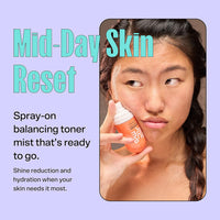 Bubble Skincare Slam Dunk Hydrating Face Lotion (50ml) + Fresh Start Gel Face Wash (125ml) + Bounce Back Hydrating Facial Mist Toner (55ml) - Balancing Skincare Routine