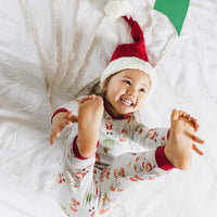 Burt's Bees Baby Girls' Pajamas, 2-Piece Long Sleeve Tee and Pants Organic Cotton PJ Set