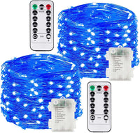 4 Pack 60 LED Fairy Lights Battery Operated with Timer, 20FT Waterproof Twinkle Lights Indoor Outdoor, Cuttable String Lights for Bedroom, Wedding, DIY, Centerpiece, Christmas Decorations (Warm White)