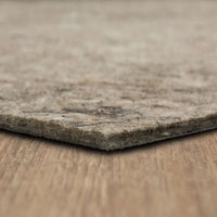 Mohawk Home 8' x 10' Non Slip Grip Rug Pad 1/4" Thick Dual Surface Felt Cushion + Rubber Gripper - Safe for All Floors