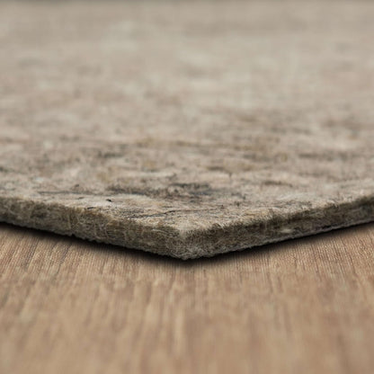 Mohawk Home 8' x 10' Non Slip Grip Rug Pad 1/4" Thick Dual Surface Felt Cushion + Rubber Gripper - Safe for All Floors