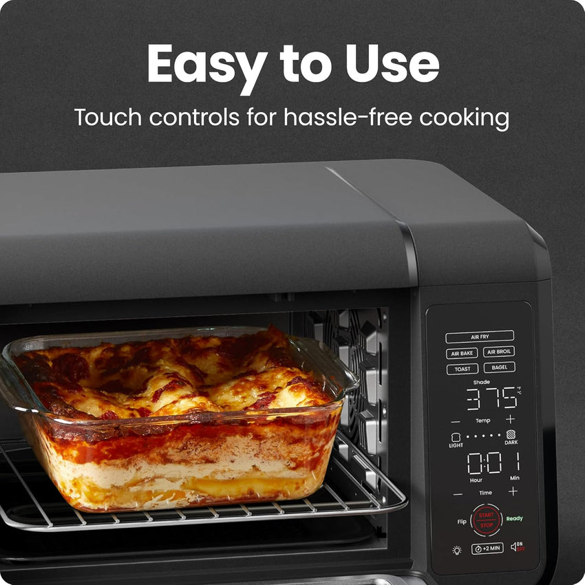 Chefman Air Fryer Toaster Oven Combo, 15 Qt. Countertop Oven for Quick & Healthy Meals, Bake, Broil, Air Fry, Toast, and Bagel Functions, 450°F Max Temp, 4 Slice Toaster Oven Air Fryer Combo