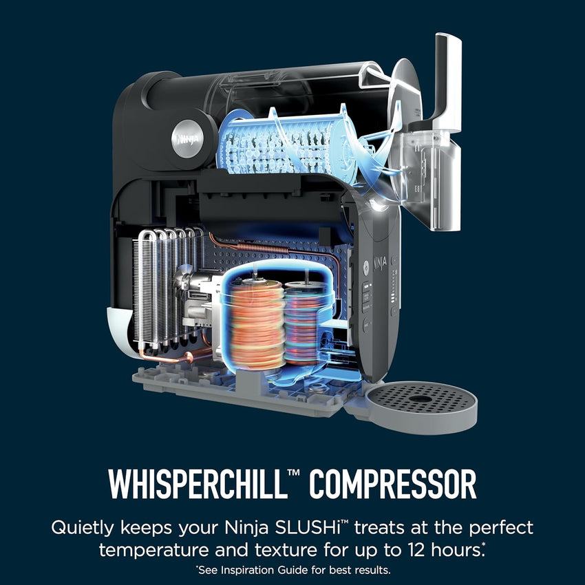 Ninja SLUSHi Professional Frozen Drink Maker with RapidChill Technology, 88 oz. Frozen Drink & Slushie Machine, 5 Preset Programs, Frozen Margaritas, Frappés, and More, Orange Mango, FS301OR