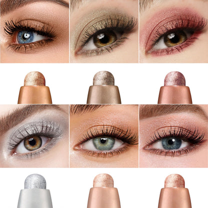 Jolilab Eyeshadow Stick Set, 8 Colors Matte Professional Bright-Colored Contouring and Highlight Eyeshadow Stick, Cream Waterproof Long Lasting High Pigmented Eye Shadow. (8, EYESHADOW B)