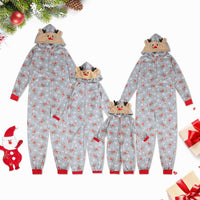 Adisputent Christmas Pajamas for Family Matching Cute Long Sleeve Couples Soft Sleepwear One Piece Funny Christmas Pjs Sets