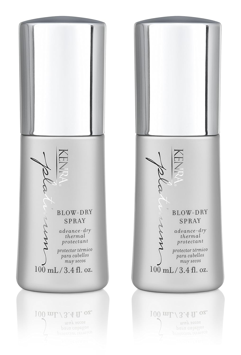 Kenra Platinum Blow-Dry Spray | Time-Saving Heat Protectant | Detangles, Smooths, and Softens | Eliminates Frizz & Resists Humidity | Medium To Coarse Hair