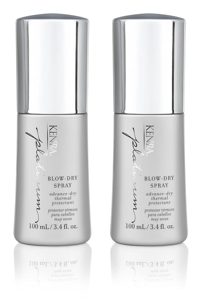 Kenra Platinum Blow-Dry Spray | Time-Saving Heat Protectant | Detangles, Smooths, and Softens | Eliminates Frizz & Resists Humidity | Medium To Coarse Hair