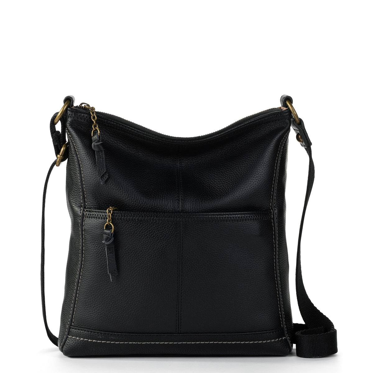 The Sak iris Leather Crossbody Purse - Women's Handbag for Everyday & Travel - Cross Body Bag With Zipper Closure