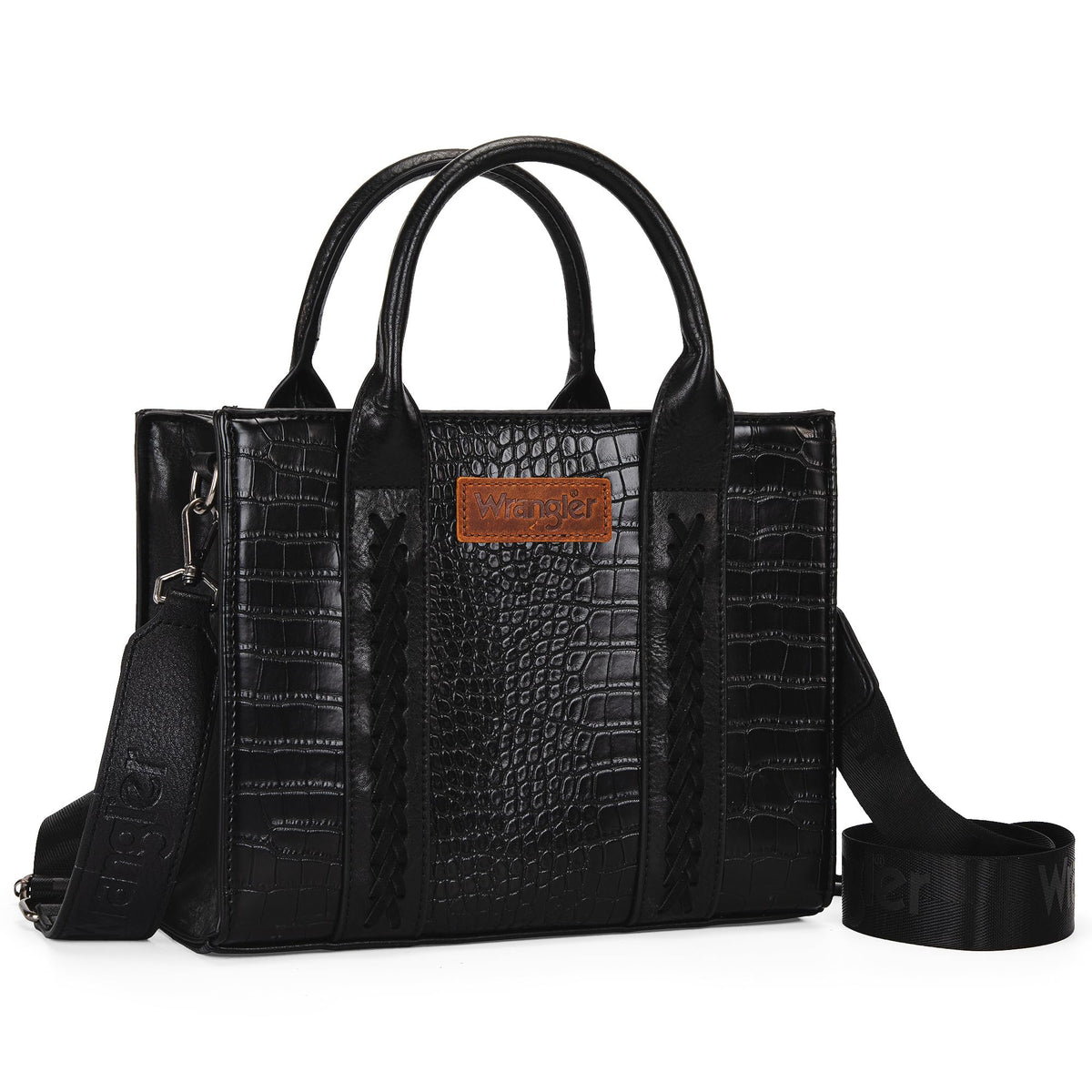 Wrangler Tote Bag for Women Designer Satchel Handbags Top-handle Purses with Strap