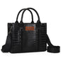 Wrangler Tote Bag for Women Designer Satchel Handbags Top-handle Purses with Strap