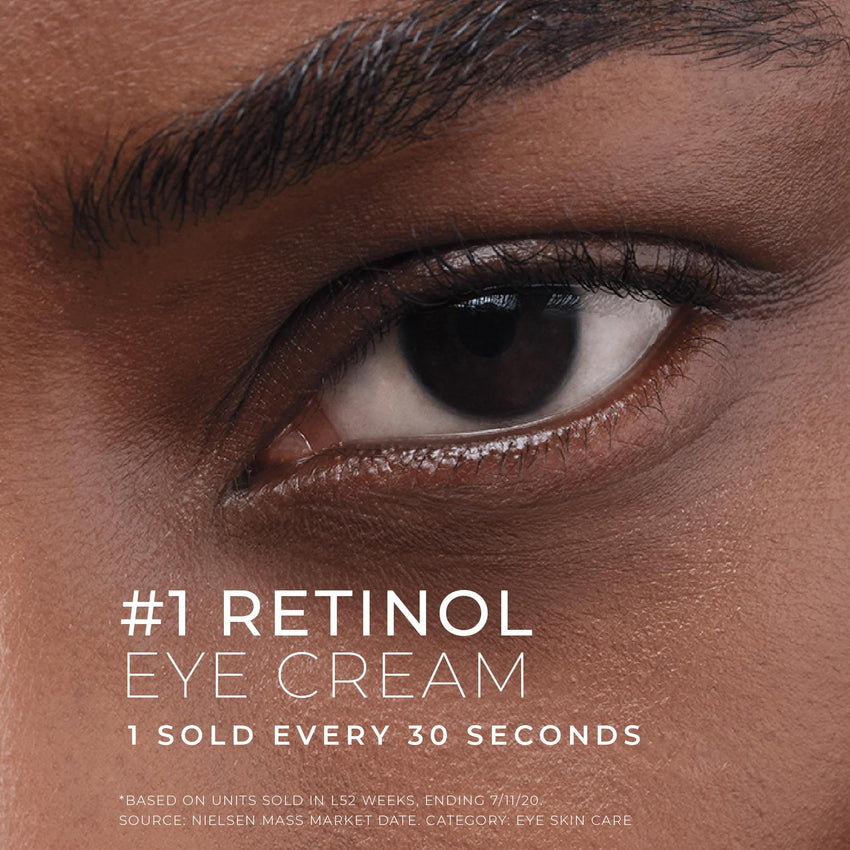 RoC Retinol Correxion Under Eye Cream for Dark Circles & Puffiness, Daily Wrinkle Cream, Anti Aging Skin Care Treatment Women and Men, 1 oz (Packaging May Vary)