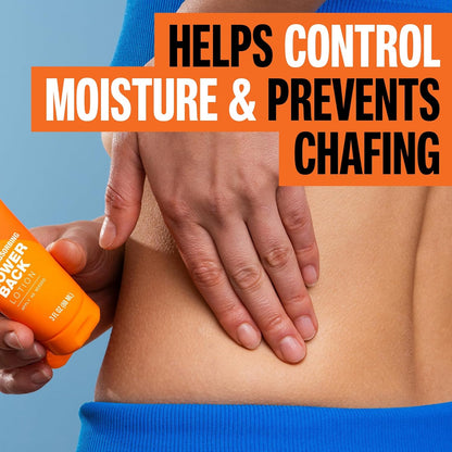 Carpe Lower Back Sweat Absorber & Butt Sweat Prevention Lotion ~NEW~ Keep Your Back, Buttocks, & Waistband Dry with a Sweat Absorbing Formula that Prevents & Controls Moisture for All-Day Freshness