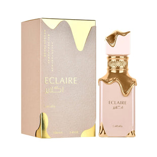 Lattafa Eclaire - Vanilla, Caramel, Sweet, Floral - Eau de Parfum Long-Lasting Fragrance for Women, 3.40 Ounce / 100 ml