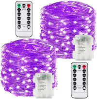 4 Pack 60 LED Fairy Lights Battery Operated with Timer, 20FT Waterproof Twinkle Lights Indoor Outdoor, Cuttable String Lights for Bedroom, Wedding, DIY, Centerpiece, Christmas Decorations (Warm White)