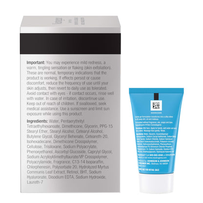 Neutrogena Rapid Tone Repair Retinol + Vitamin C Face Moisturizer, Dark Spot Corrector, Anti-Aging Face Cream for Even Tone 1.7 oz + Trial Size Hydro Boost Facial Cleanser, 0.5 fl. oz