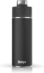 Ninja Thirsti 18oz Travel Water Bottle, For Carbonated Sparkling Drinks, Colder and Fizzier Longer, Leak Proof, 24 Hrs Cold, Dishwasher Safe, Stainless Steel Insulated Tumbler, Cloud White, DW1801WH