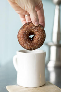 Carpe Donut Organic Apple Cider Cinnamon Sugar or Plain Donut (Cinnamon Sugar, 72)