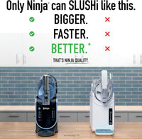 Ninja SLUSHi Professional Frozen Drink Maker with RapidChill Technology, 88 oz. Frozen Drink & Slushie Machine, 5 Preset Programs, Frozen Margaritas, Frappés, and More, Orange Mango, FS301OR
