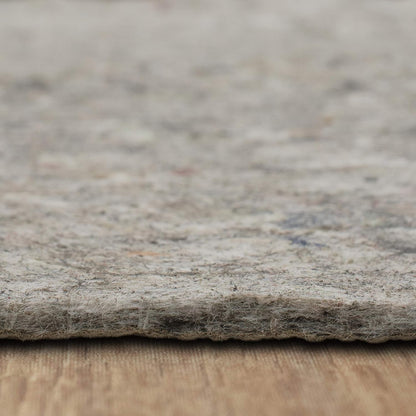 Mohawk Home 8' x 10' Non Slip Grip Rug Pad 1/4" Thick Dual Surface Felt Cushion + Rubber Gripper - Safe for All Floors