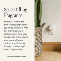 Pura & Unify Co. Home Scent Refill - Smart Air Diffuser - Up to 120-Hours of Luxury Fragrance per Refill - Home Essential - Clean & Safe Diffuser Fragrance - 2 Pack, Salt