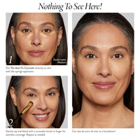 LAURA GELLER NEW YORK The Ideal Fix Concealer - Light - Buildable Medium to Full Coverage Liquid Concealer - Covers Under Eye Dark Circles & Blemishes - Long-Lasting