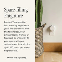 Pura Smart Home Air Diffuser Fragrance - Smart Scent Refill - Up to 120-Hours of Premium Fragrance per Refill for Home, Office & Apartment - 4 Pack, White Tea No. 1