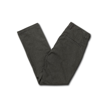 Volcom Men's Frickin Modern Fit Stretch Chino Pant, Black 1, 33W x 30L