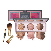 LAURA GELLER NEW YORK Geller's Greatest Lift-n-Glow Baked Trio Palette - Highlighter, Blush, Bronzer - All Skin Tones