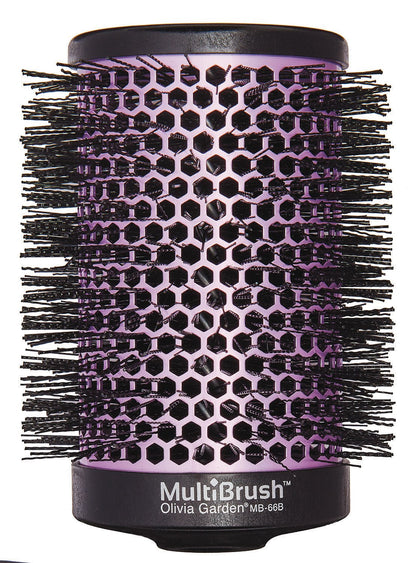 Olivia Garden MultiBrush - Non-Electrical Detachable Thermal Brush with Ceramic Barrel