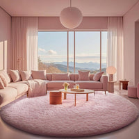 Ophanie Area Rugs for Living Room Bedroom, Upgrade Non-Slip Fluffy Soft Grey Shag Carpet, Indoor Floor Gray 4x6 Fuzzy Shaggy Living Room Plush Rug for Kids Home Dorm Decor Aesthetic